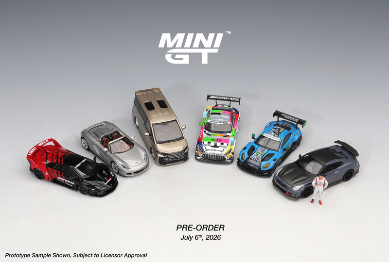 Chargez l'image dans la visionneuse de la galerie, LAMBORGHINI MURCIELAGO LB- SUPER SILHOUETTE GT EVO ADVAN 2026 MINI GT 1:64
