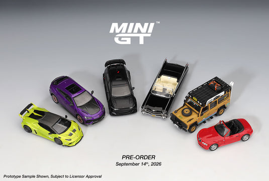 LAMBORGHINI HURACAN LB★WORKS LIME METALLIC 2023 MINI GT 1:64