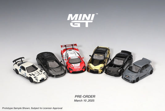 Mazda RX7 (FD3S) ITOSYOUKAI REI-GOUKI WITH RE AMEMIYA 2004 (RHD) MINI GT 1:64