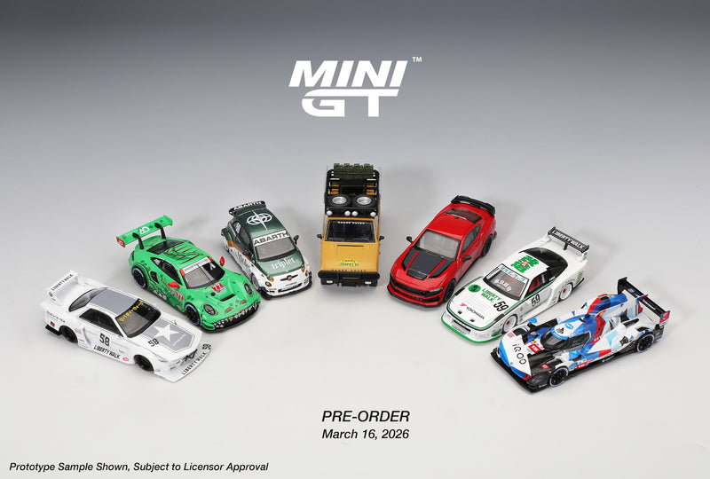 Load image into Gallery viewer, PORSCHE 911 (992) GT3 R #77 AO RACING SEBRING 12 HRS CLASS WINNER 2025 (LHD) MINI GT 1:64
