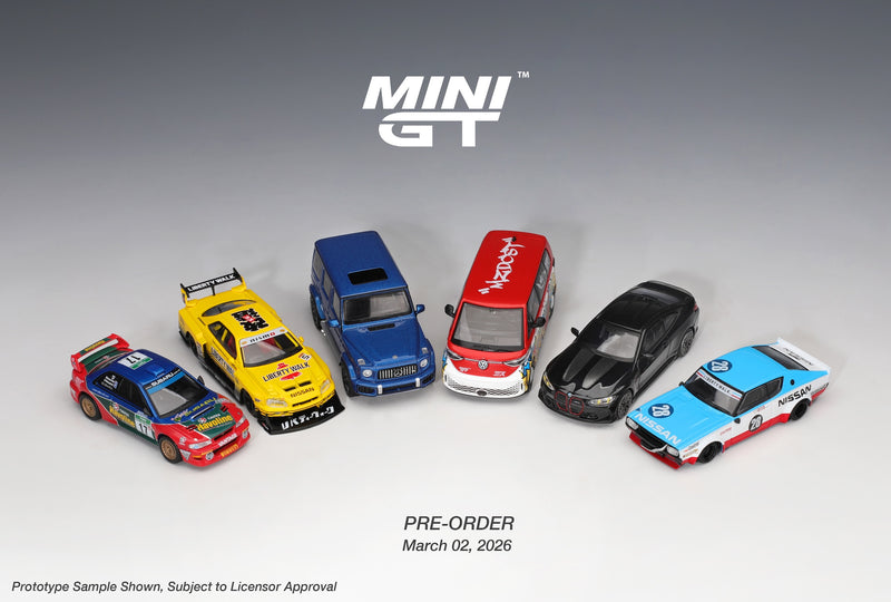Load image into Gallery viewer, MERCEDES-BENZ G CLASS 63 AMG DARK BLUE METALLIC 2024 (LHD) MINI GT 1:64
