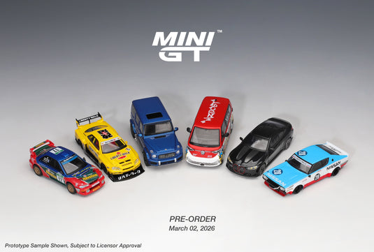 MERCEDES-BENZ G CLASS 63 AMG DARK BLUE METALLIC 2024 (LHD) MINI GT 1:64