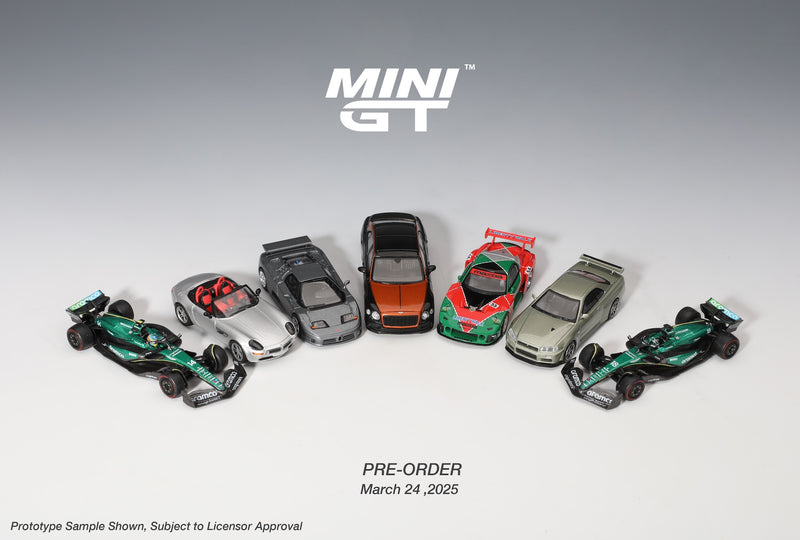 Load image into Gallery viewer, Bmw Z8 TITANIUM SILVER 2003 (LHD) MINI GT 1:64
