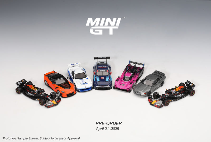 Load image into Gallery viewer, Nissan Z VEILSIDE FFZ400 ORANGE 2024 (LHD) MINI GT 1:64
