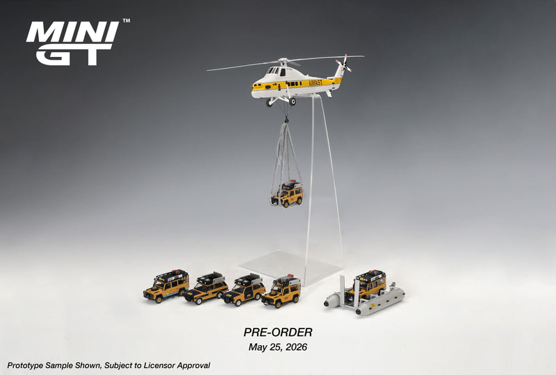 Chargez l'image dans la visionneuse de la galerie, LAND ROVER RANGE ROVER CAMEL TROPHY SUMATRA H.FISCHER &amp; W.BAYS SUMATRA 1981 MINI GT 1:64
