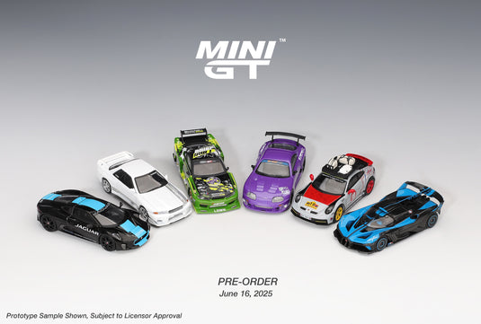 Nissan SKYLINE GT-R (R32) VEILSIDE COMBAT C-I WHITE 2011 (RHD) MINI GT 1:64