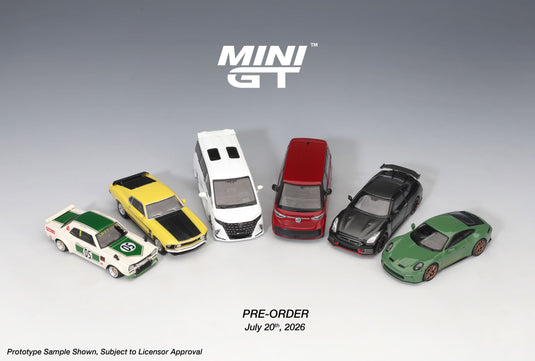 NISSAN GT-R R35 NISMO BLACK 2024 MINI GT 1:64
