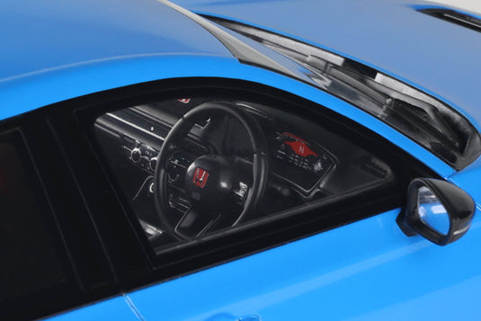 Honda CIVIC TYPE R RACING/BOOST BLUE PEARL 2022 OTTOmobile 1:18
