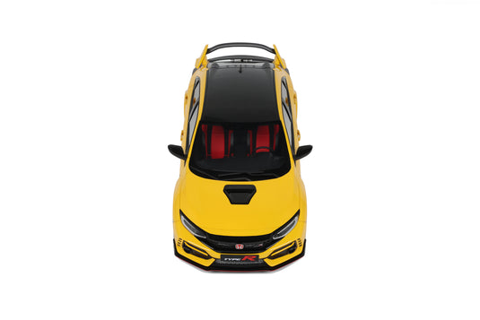 HONDA CIVIC TYPE R FK8 EURO SPEC SUNLIGHT YELLOW 2020 OTTOmobile 1:18