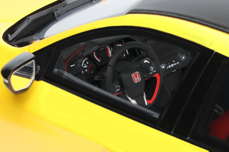 Load image into Gallery viewer, HONDA CIVIC TYPE R FK8 EURO SPEC SUNLIGHT YELLOW 2020 OTTOmobile 1:18
