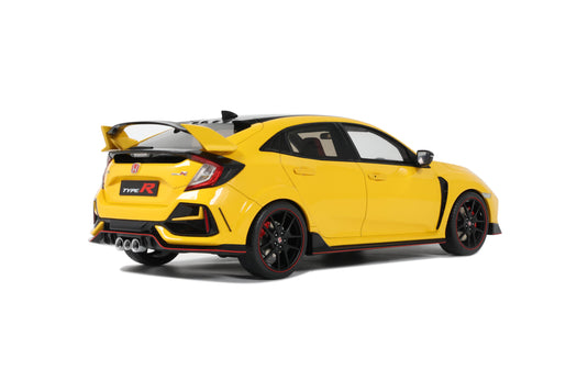 HONDA CIVIC TYPE R FK8 EURO SPEC SUNLIGHT YELLOW 2020 OTTOmobile 1:18