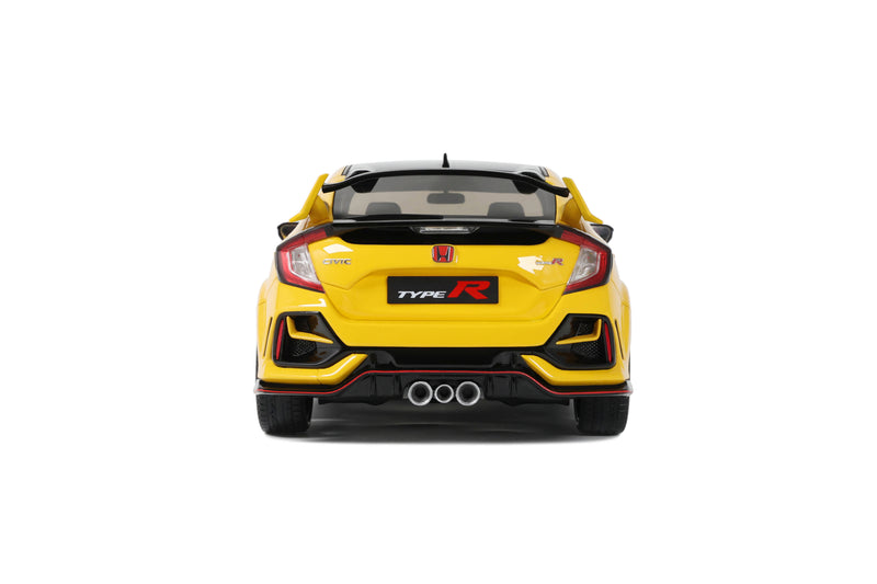 Load image into Gallery viewer, HONDA CIVIC TYPE R FK8 EURO SPEC SUNLIGHT YELLOW 2020 OTTOmobile 1:18
