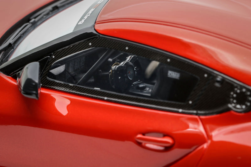 Load image into Gallery viewer, Toyota SUPRA GT4 100 EDITION PLASMA ORANGE 2023 OTTOmobile 1:18
