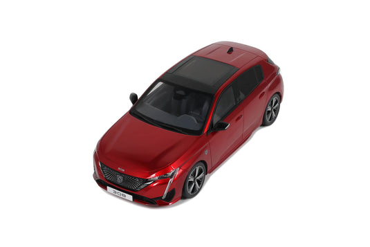 Peugeot 308 GT RED 2022 OTTOmobile 1:18