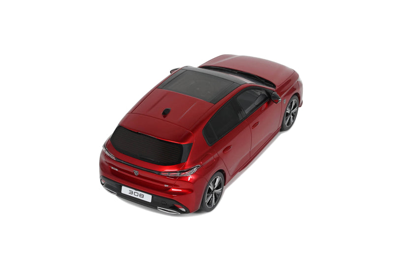 Load image into Gallery viewer, Peugeot 308 GT RED 2022 OTTOmobile 1:18
