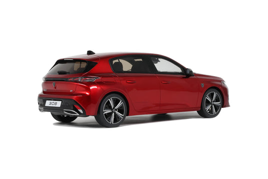 Peugeot 308 GT RED 2022 OTTOmobile 1:18