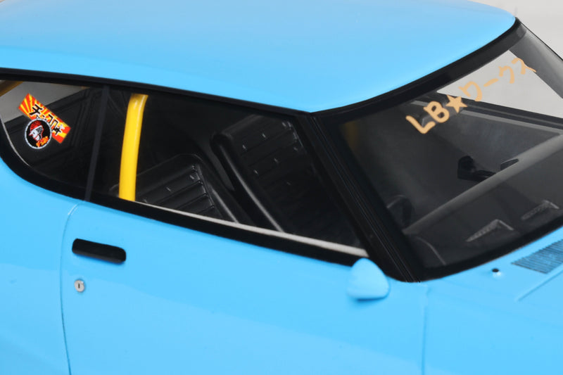 Load image into Gallery viewer, Nissan SKYLINE 2000 GT-R (KPGC110) BY LB-WORKS BLUE 2024 OTTOmobile 1:18
