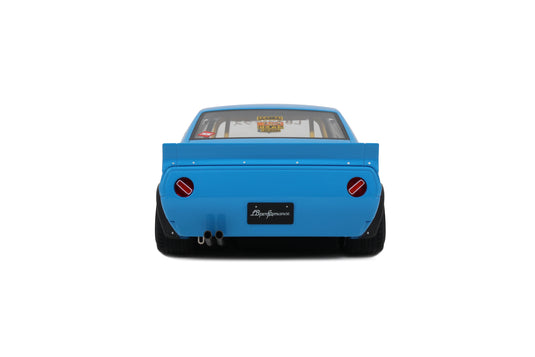 Nissan SKYLINE 2000 GT-R (KPGC110) BY LB-WORKS BLUE 2024 OTTOmobile 1:18