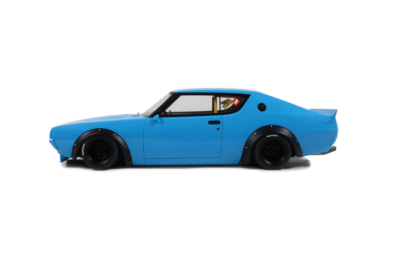 Load image into Gallery viewer, Nissan SKYLINE 2000 GT-R (KPGC110) BY LB-WORKS BLUE 2024 OTTOmobile 1:18
