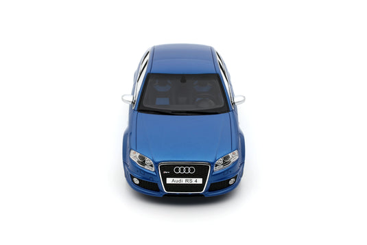 AUDI RS 4 B7 SEDAN SPRINT BLAUW 2007 OTTOmobile 1:18