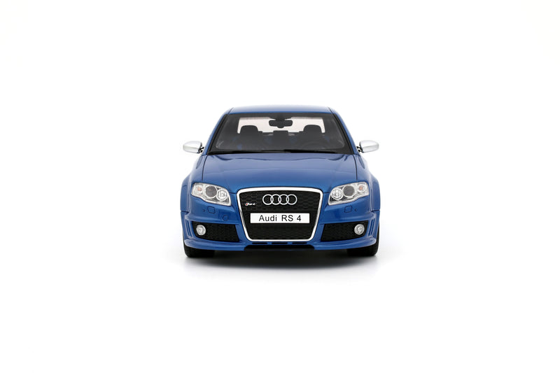 Laad de afbeelding in de Gallery-viewer, AUDI RS 4 B7 SEDAN SPRINT BLAUW 2007 OTTOmobile 1:18
