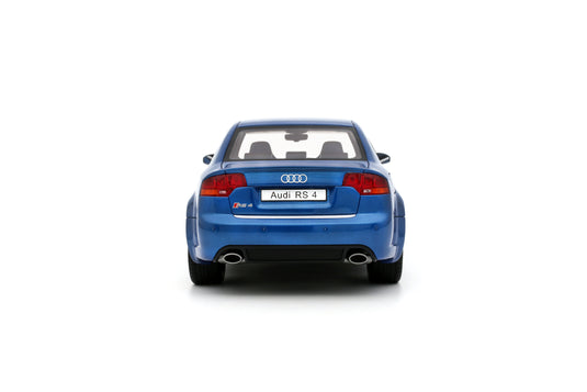 AUDI RS 4 B7 SEDAN SPRINT BLAUW 2007 OTTOmobile 1:18