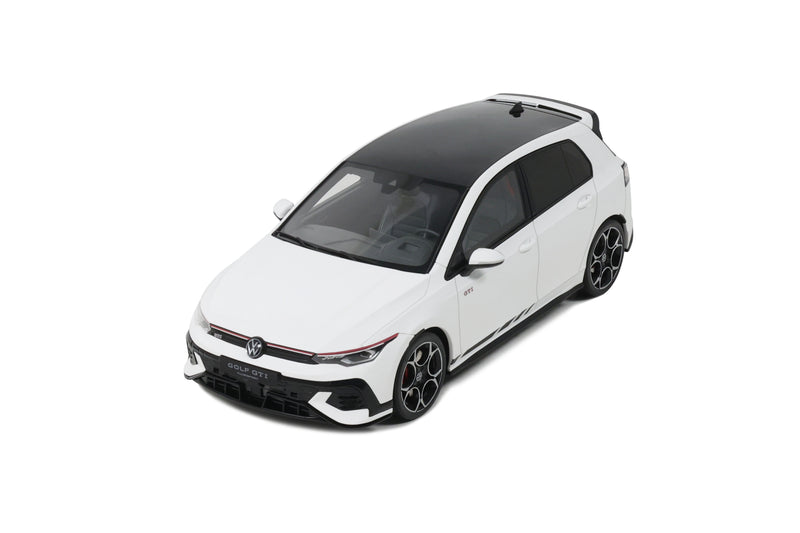 Load image into Gallery viewer, Volkswagen GOLF Mk.8 GTI CLUBSPORT PURE WHITE 2024 OTTOmobile 1:18

