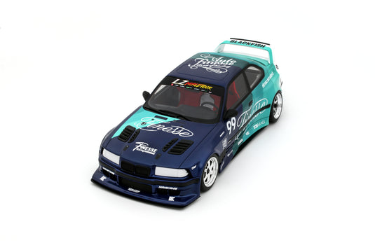 BMW E36 MY KYZA BLAUW 2024 OTTOmobile 1:18