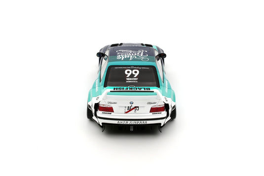 BMW E36 MY KYZA BLAUW 2024 OTTOmobile 1:18