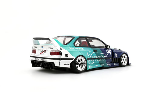 BMW E36 MY KYZA BLAUW 2024 OTTOmobile 1:18