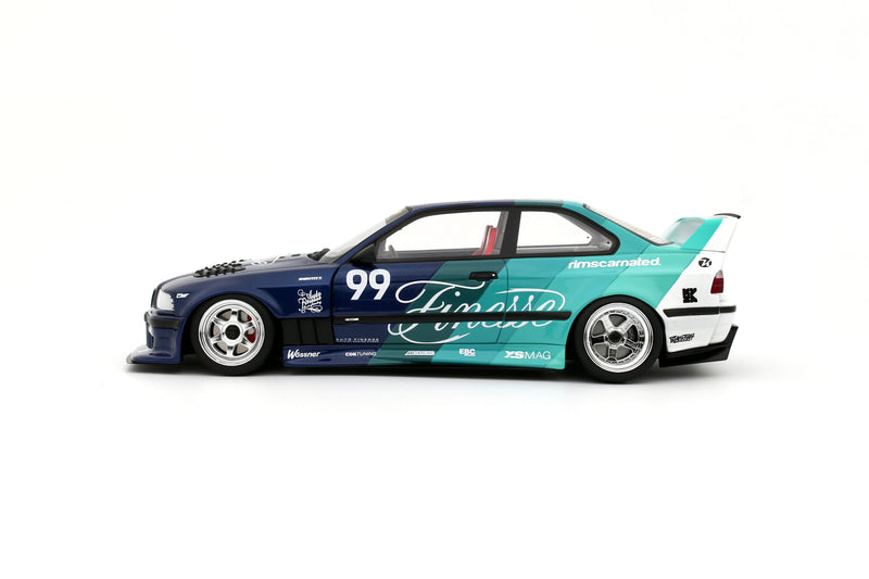 Laad de afbeelding in de Gallery-viewer, BMW E36 MY KYZA BLAUW 2024 OTTOmobile 1:18
