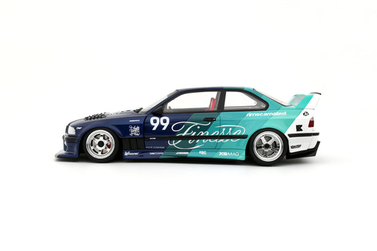 BMW E36 MY KYZA BLAUW 2024 OTTOmobile 1:18