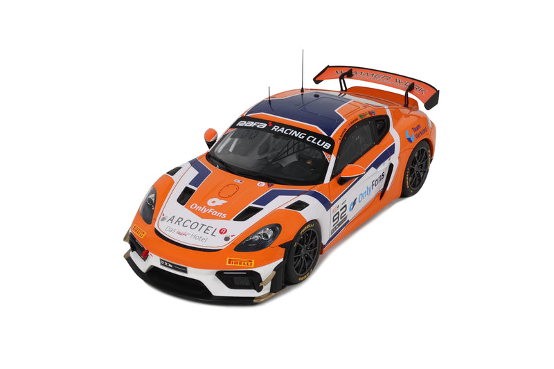 Chargez l'image dans la visionneuse de la galerie, PORSCHE 718 CAYMAN GT4 RS CLUBSPORT E. HEYERDAHL / N. MALOY GT4 EUROPEAN SERIES 2024 OTTOmobile 1:18
