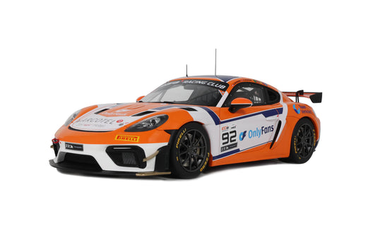 PORSCHE 718 CAYMAN GT4 RS CLUBSPORT E. HEYERDAHL / N. MALOY GT4 EUROPEAN SERIES 2024 OTTOmobile 1:18