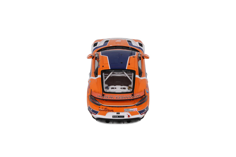 Chargez l'image dans la visionneuse de la galerie, PORSCHE 718 CAYMAN GT4 RS CLUBSPORT E. HEYERDAHL / N. MALOY GT4 EUROPEAN SERIES 2024 OTTOmobile 1:18
