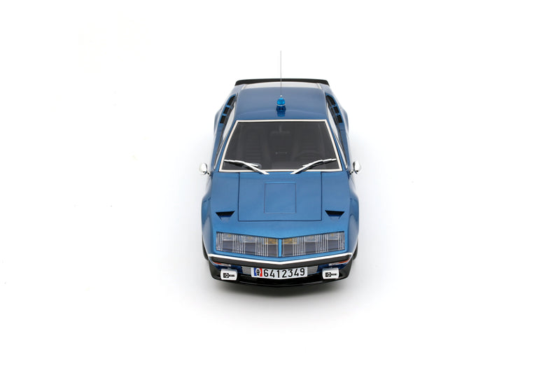Chargez l'image dans la visionneuse de la galerie, ALPINE A310 1600VF GENDARMERIE BLEU 1974 OTTOmobile 1:18
