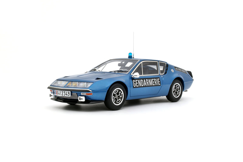 Chargez l'image dans la visionneuse de la galerie, ALPINE A310 1600VF GENDARMERIE BLEU 1974 OTTOmobile 1:18
