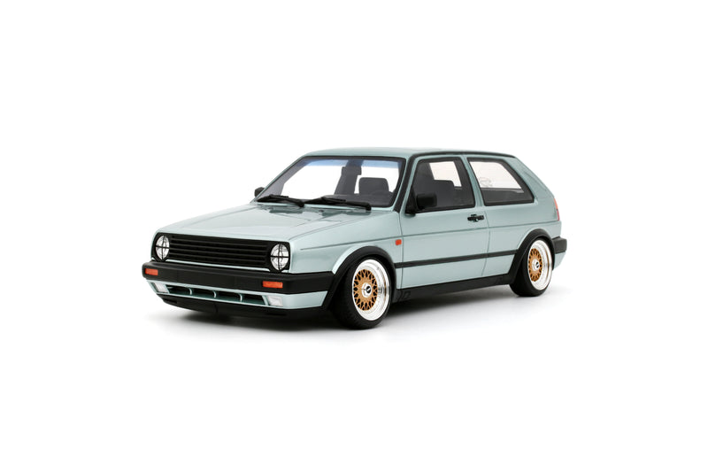 Chargez l'image dans la visionneuse de la galerie, VOLKSWAGEN GOLF II GTI "STANCE" VERT CALYPSO 1991 OTTOmobile 1:18
