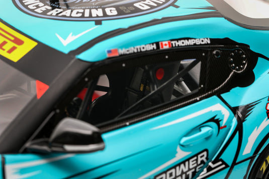 TOYOTA GR SUPRA GT4 EVO 2 A. MCINTOSH / P. THOMPSON BLEU 2025 OTTOmobile 1:18