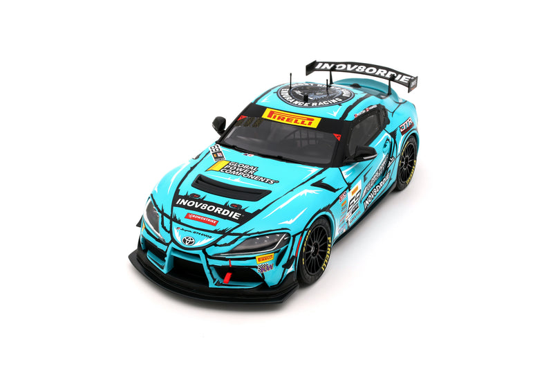 Chargez l'image dans la visionneuse de la galerie, TOYOTA GR SUPRA GT4 EVO 2 A. MCINTOSH / P. THOMPSON BLEU 2025 OTTOmobile 1:18
