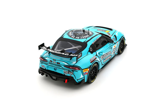 TOYOTA GR SUPRA GT4 EVO 2 A. MCINTOSH / P. THOMPSON BLEU 2025 OTTOmobile 1:18