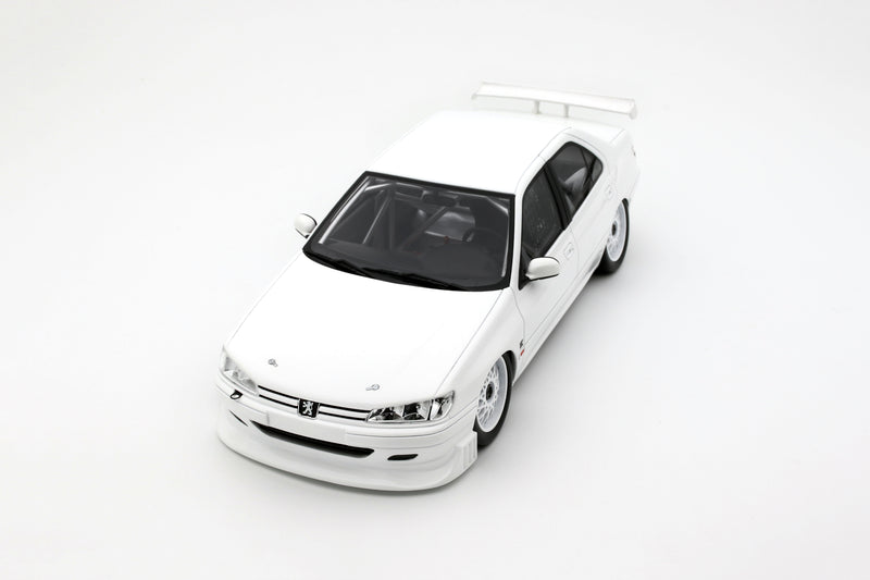 Load image into Gallery viewer, Peugeot 406 BY KHYZYL SALEEM WHITE 2024 OTTOmobile 1:18
