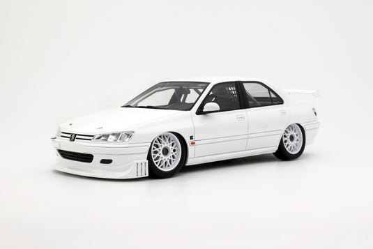 Peugeot 406 BY KHYZYL SALEEM WHITE 2024 OTTOmobile 1:18