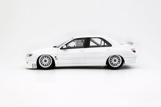 Peugeot 406 BY KHYZYL SALEEM WHITE 2024 OTTOmobile 1:18