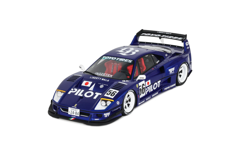 Load image into Gallery viewer, FERRARI LB-WORKS F40 BLUE METALIC 2024 OTTOmobile 1:18
