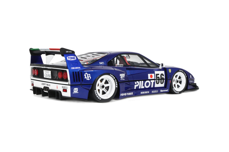 Load image into Gallery viewer, FERRARI LB-WORKS F40 BLUE METALIC 2024 OTTOmobile 1:18
