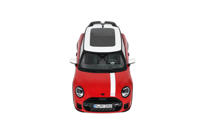 Chargez l'image dans la visionneuse de la galerie, MINI COOPER JCW 1965 VICTORY EDITION CHILI ROUGE 2026 OTTOmobile 1:18
