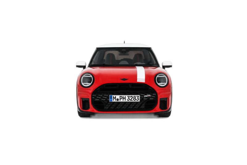 Chargez l'image dans la visionneuse de la galerie, MINI COOPER JCW 1965 VICTORY EDITION CHILI ROUGE 2026 OTTOmobile 1:18
