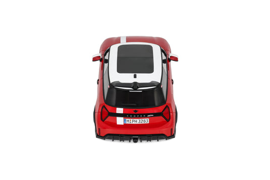 MINI COOPER JCW 1965 VICTORY EDITION CHILI ROUGE 2026 OTTOmobile 1:18