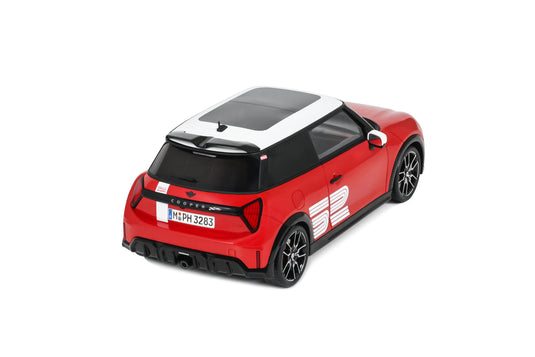 MINI COOPER JCW 1965 VICTORY EDITION CHILI ROUGE 2026 OTTOmobile 1:18